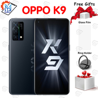 Oryginalny telefon komórkowy Oppo K9 6.43 Cal 90Hz 8GB RAM 128GB ROM Snapdragon 768G Octa Core Android 11 szybkie ładowanie 65W Smartphone 1